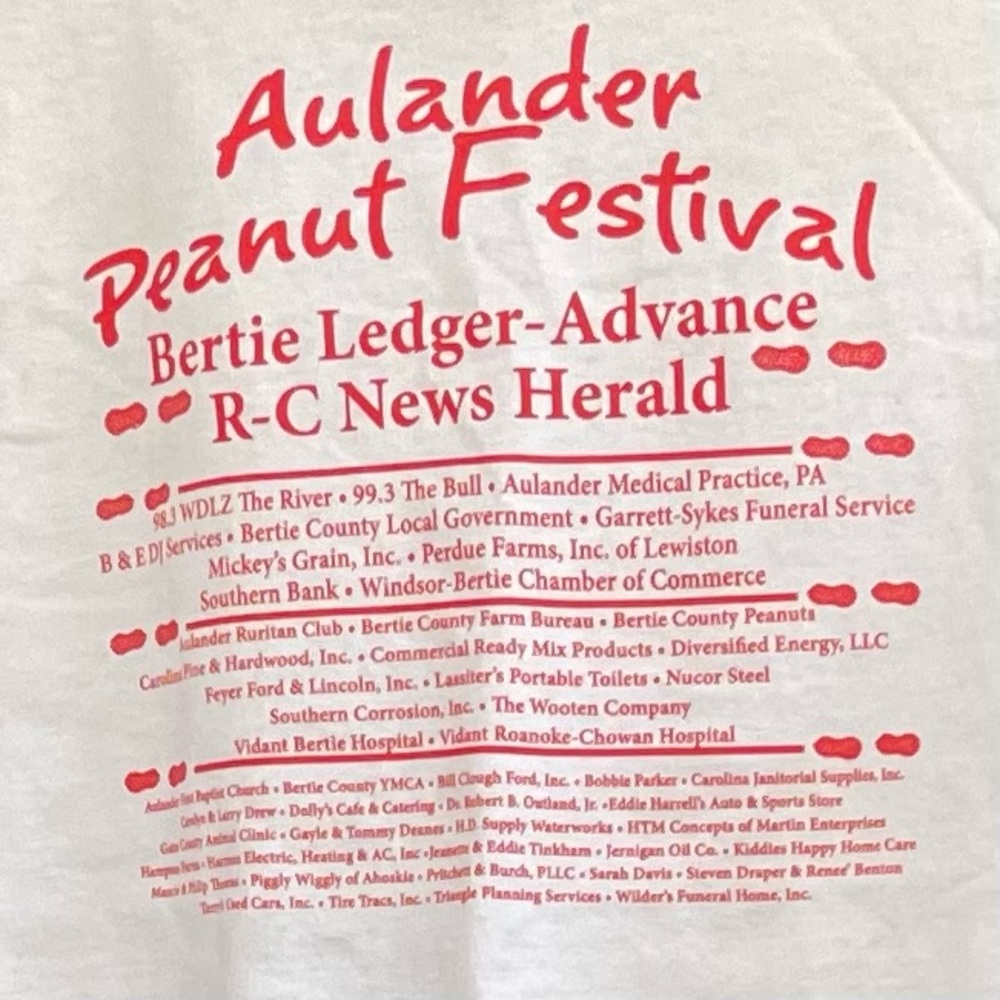 Gildan Peanut Festival Short Sleeve Tee Shirt Unisex XL - Picture 5 of 9